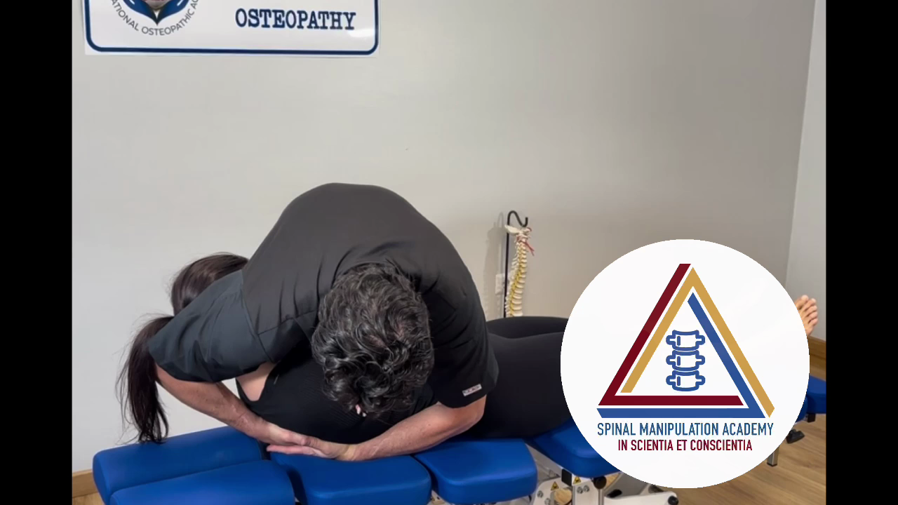 Spinal Manipulation Academy: Corso di Manipolazioni Vertebrali - Rachide dorsale e coste - Manipolazione Rachide Dorsale DOG Costale (Coste medie)